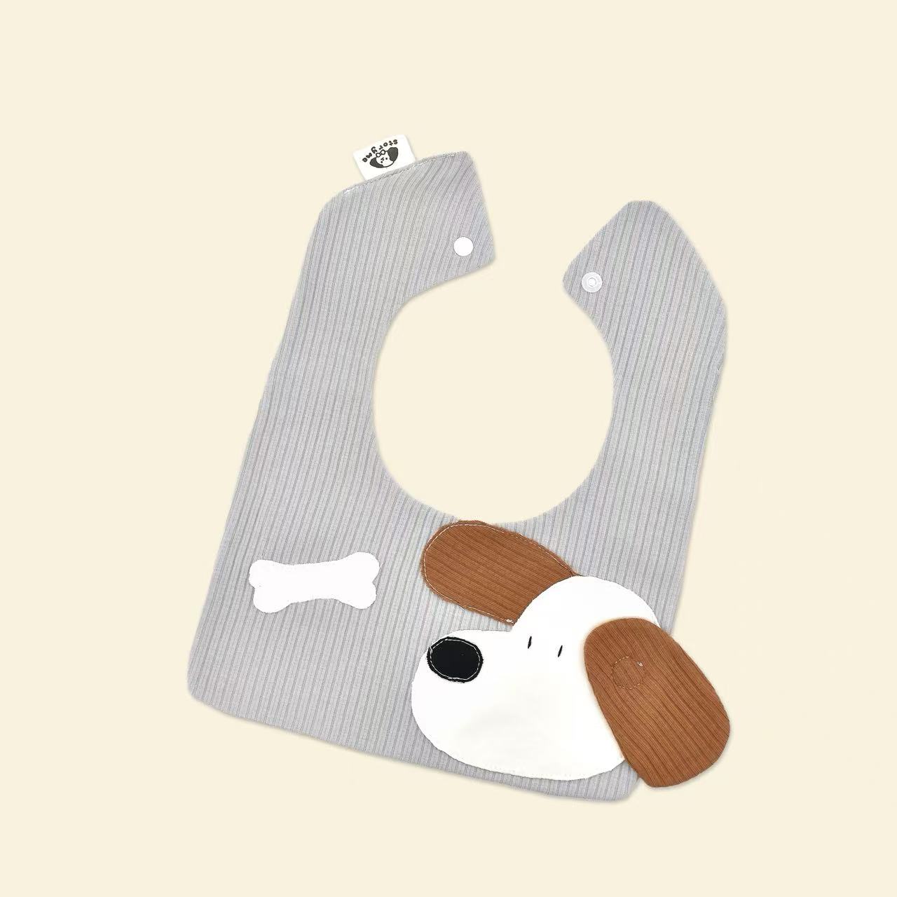 [151]侧标婴儿口水巾花瓣围兜新生儿防吐奶柔软透气围嘴