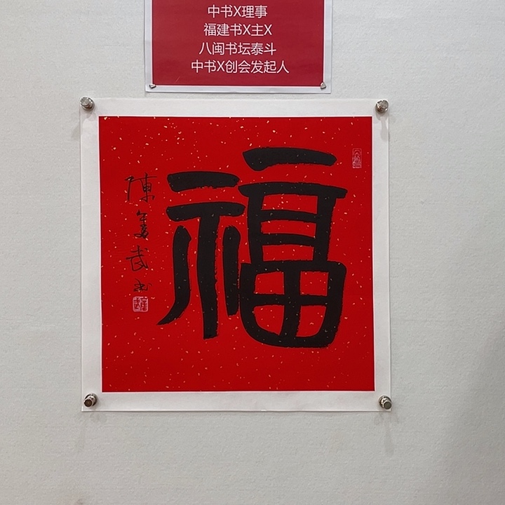 横款博航艺术书法作品集福