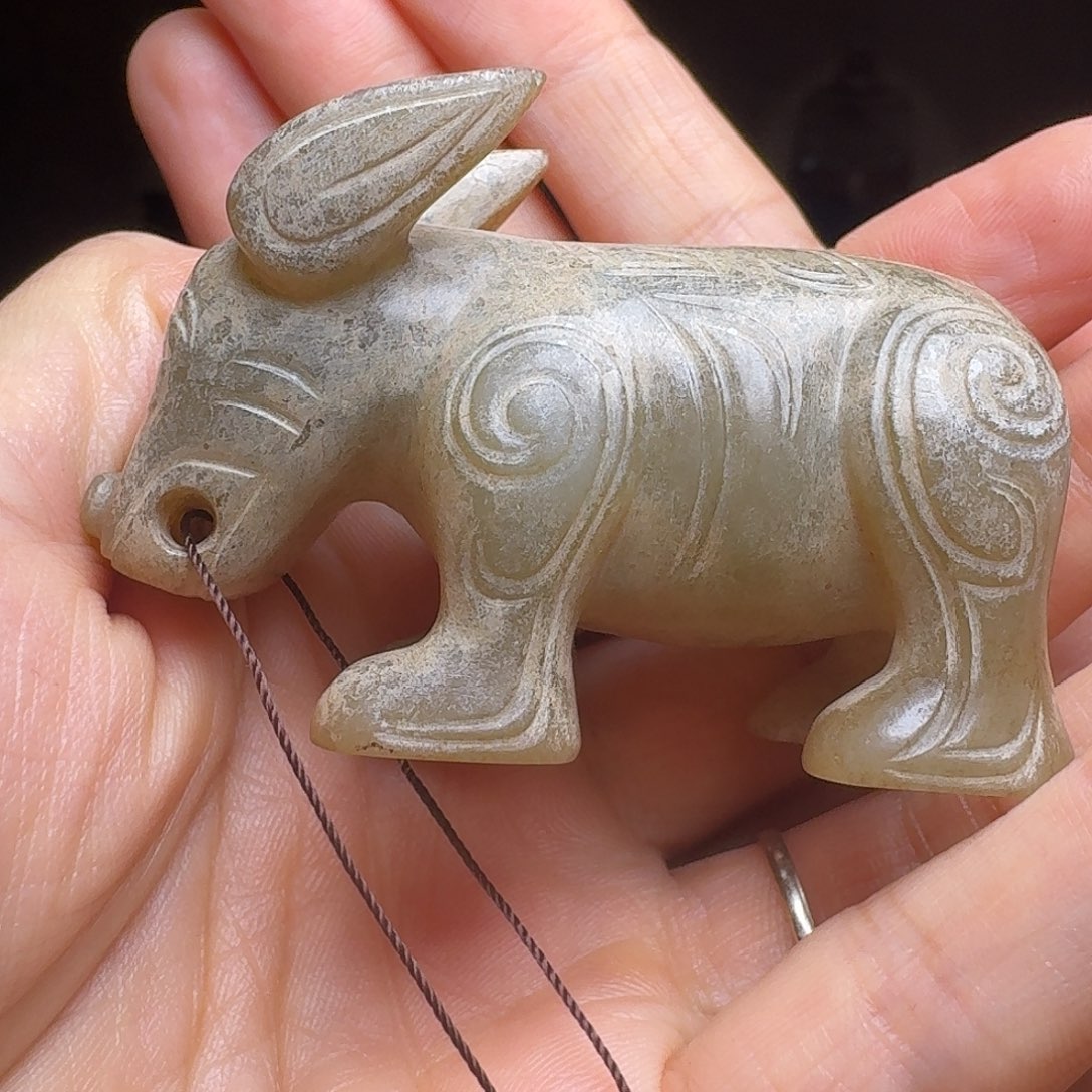 和田玉挂件未镶嵌