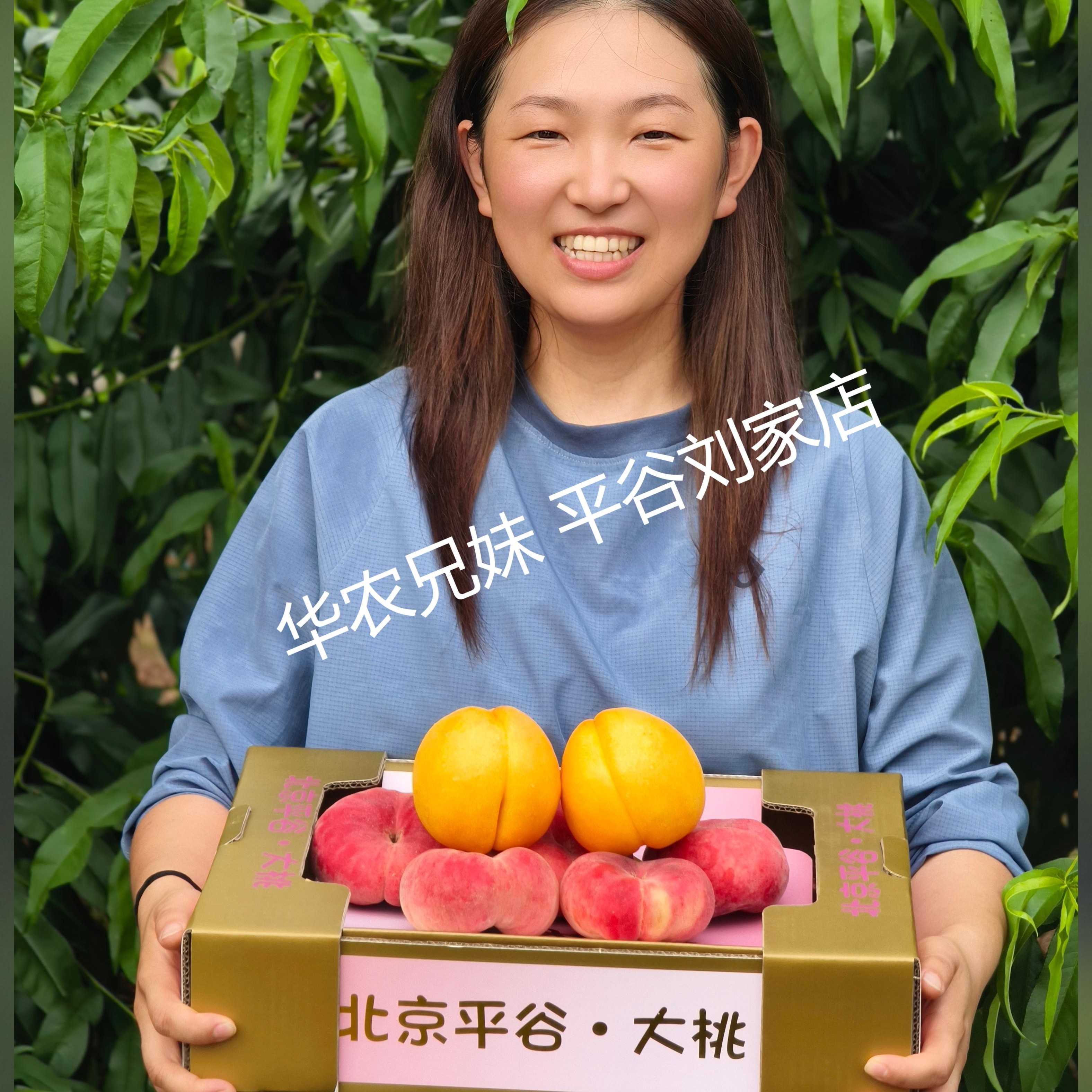 【赵龙福利专拍】平谷大桃 黄金油桃 蟠桃 刘家店产地软硬两吃 直发绿色【孕妈放心吃】100g-250g桃子同城北京市