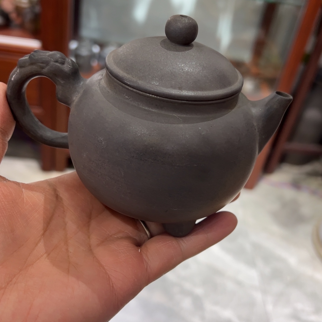 贵台龙窑柴烧茶壶148