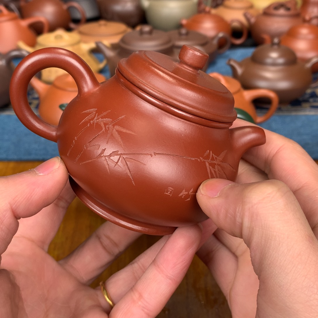 紫砂茶杯原矿紫砂