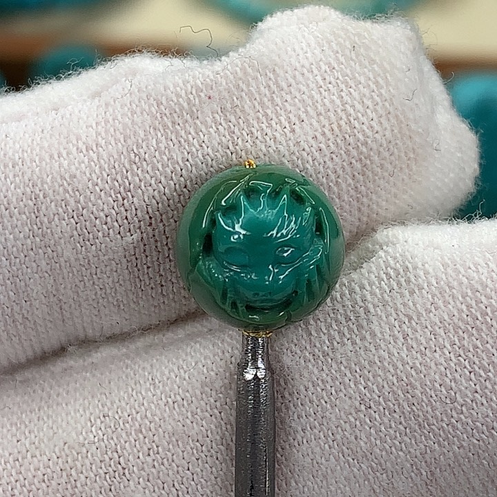 绿松石挂件未镶嵌