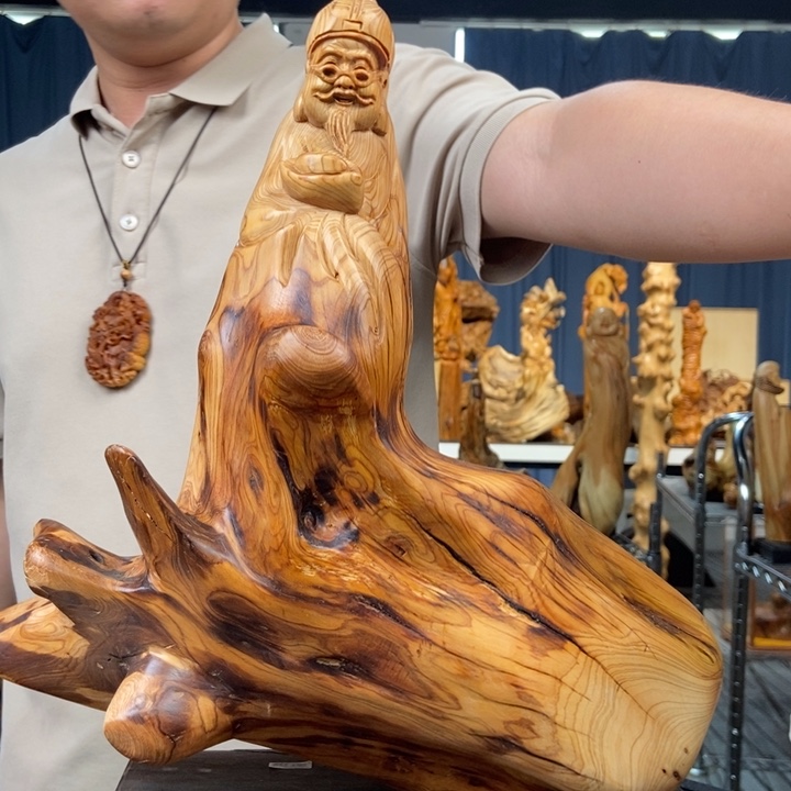 柏木（崖柏）随型摆件