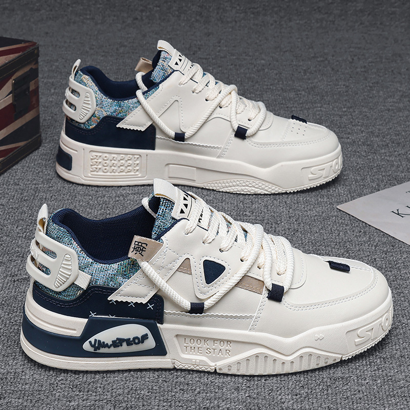  啄木鸟新款夏季透气网面休闲小白板鞋学生小众原创百搭运动潮鞋