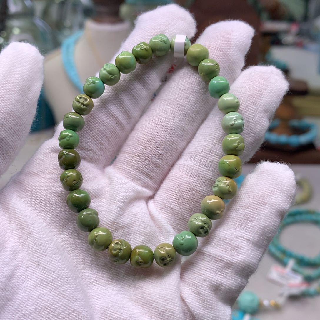 绿松石配饰未镶嵌下****鱼