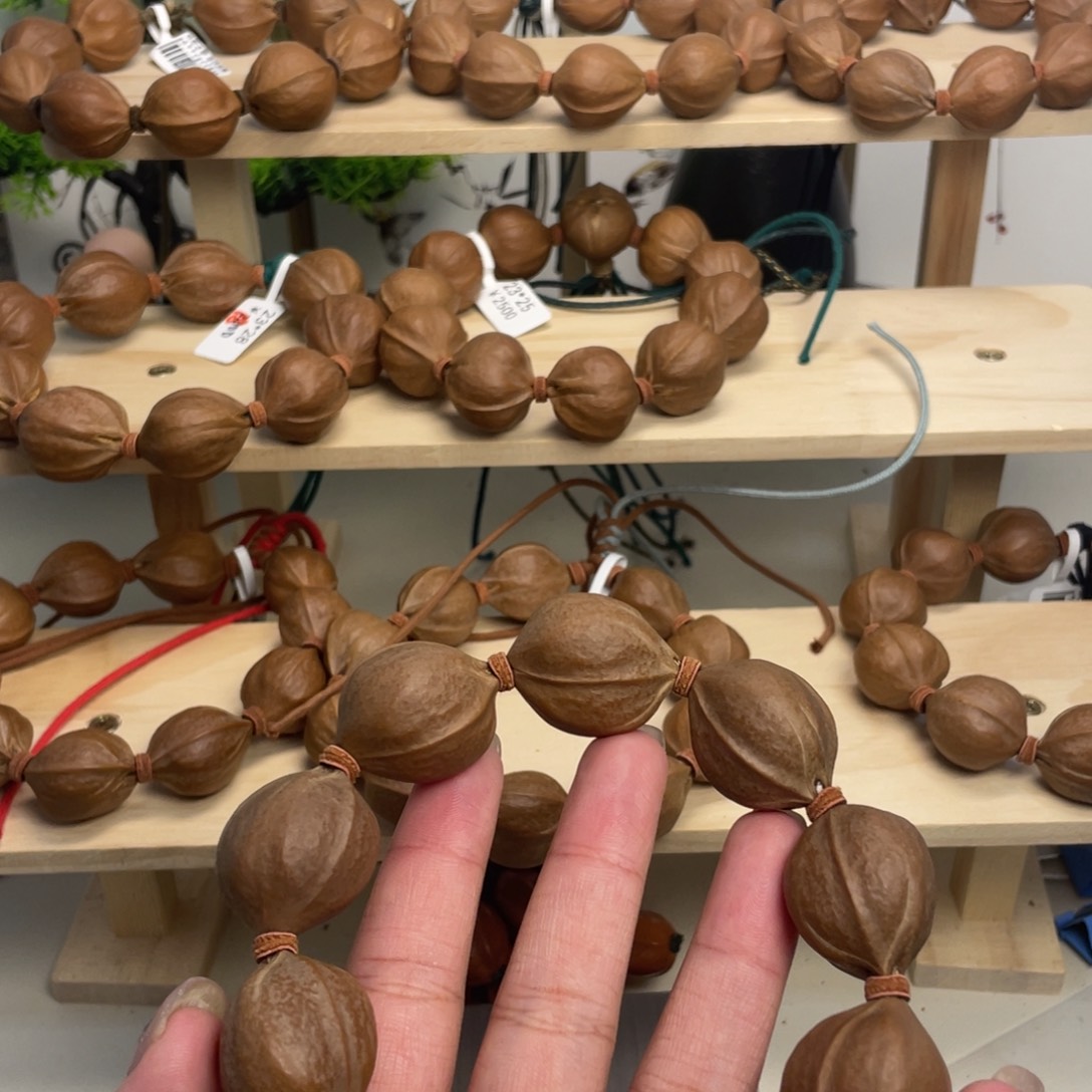 用***颂手串/手链橄榄核23*29梅林铁核