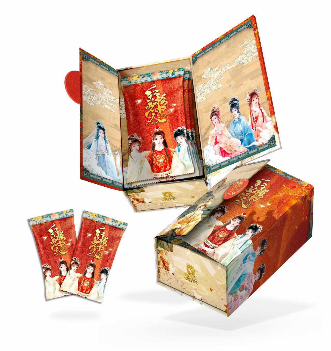 【比划】趣卡社《红楼梦中人》收藏卡卡牌