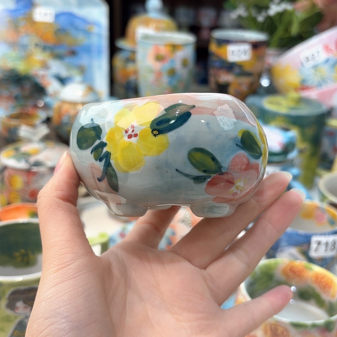 瓷片兔兔好可爱呀打