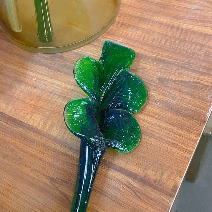 琉璃琉璃花瓶的高42口9