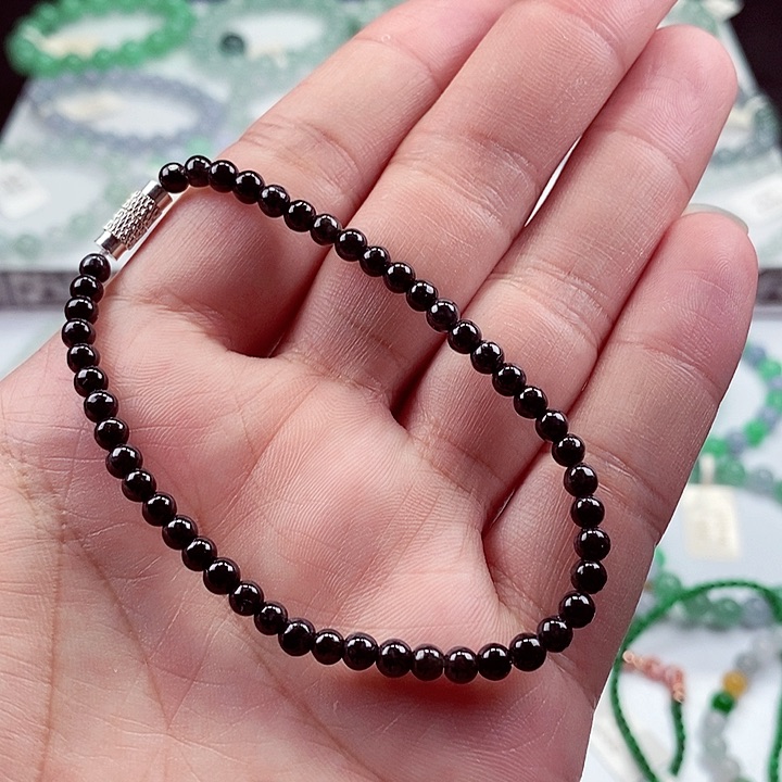 翡翠手链未镶嵌卡4