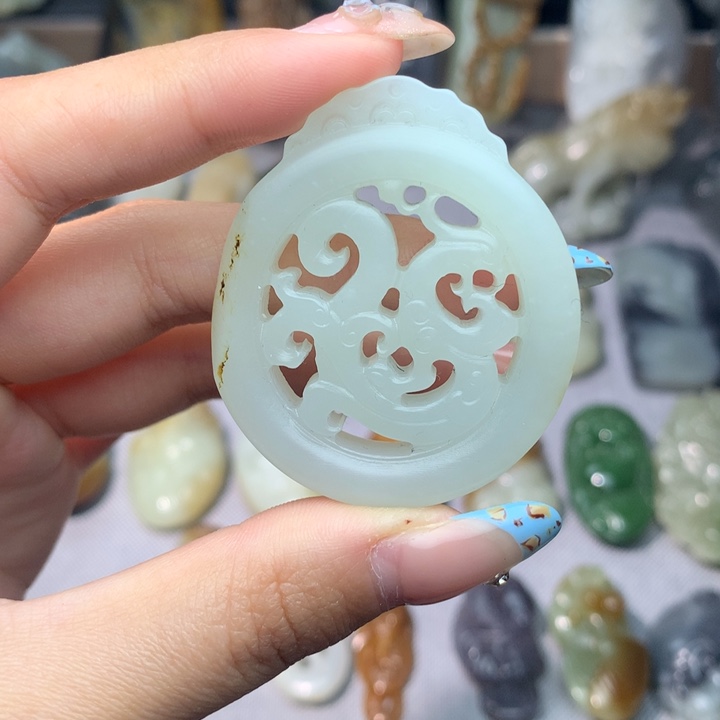 和田玉挂件未镶嵌