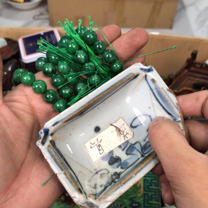 陶瓷孤品单件车里拍