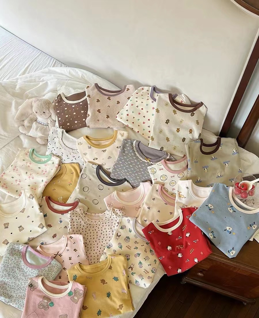 女童平角100-110印花卡通舒适透气内裤挑花色截图