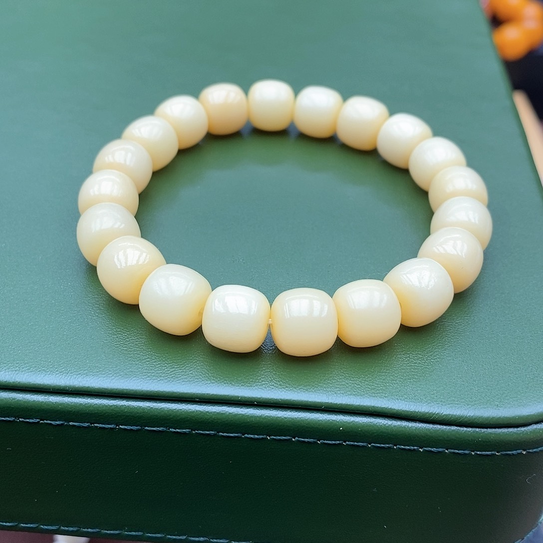 驼骨手串/手链11×10驼骨鸡油黄老型3号链接