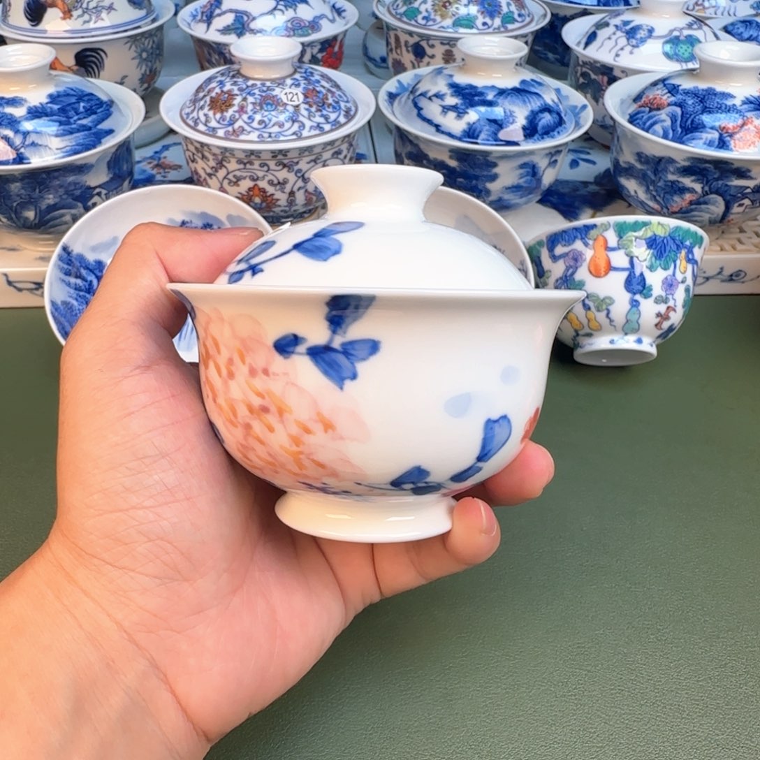 纯手工纯手绘茶具78