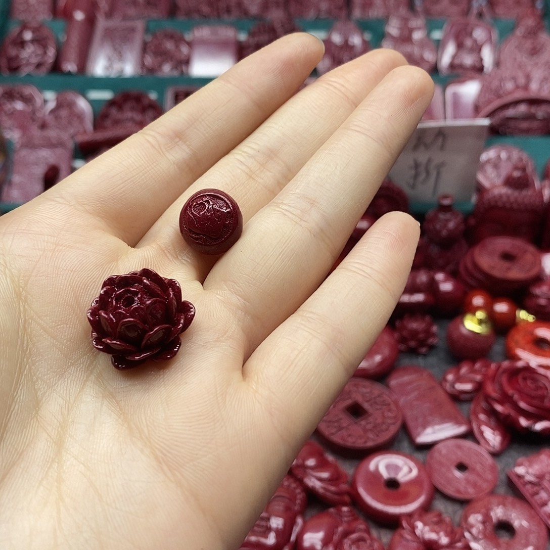 天然辰砂朱砂配件