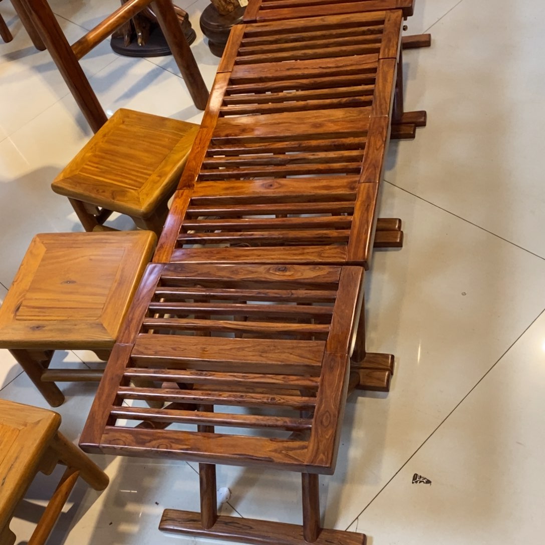 香枝木类成套家具淡***定降香黄檀马扎订金