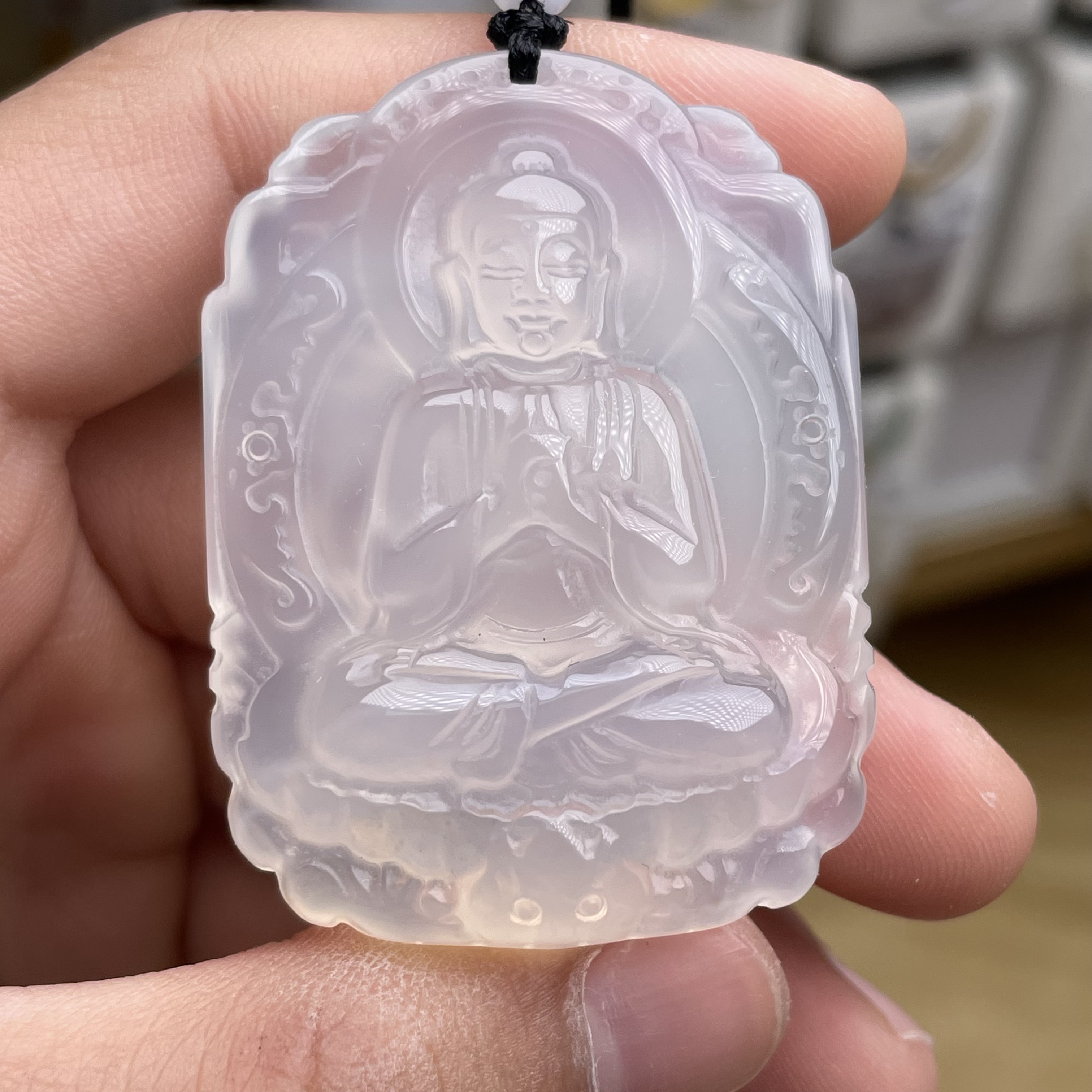 天然玛瑙吊坠牌（49.2-35.8-11.2）