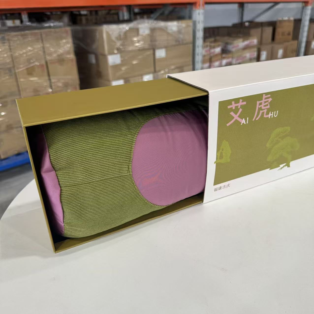 【44x15x10cm】摩瑟DP【艾枕头单人护颈枕】HAZC枕头