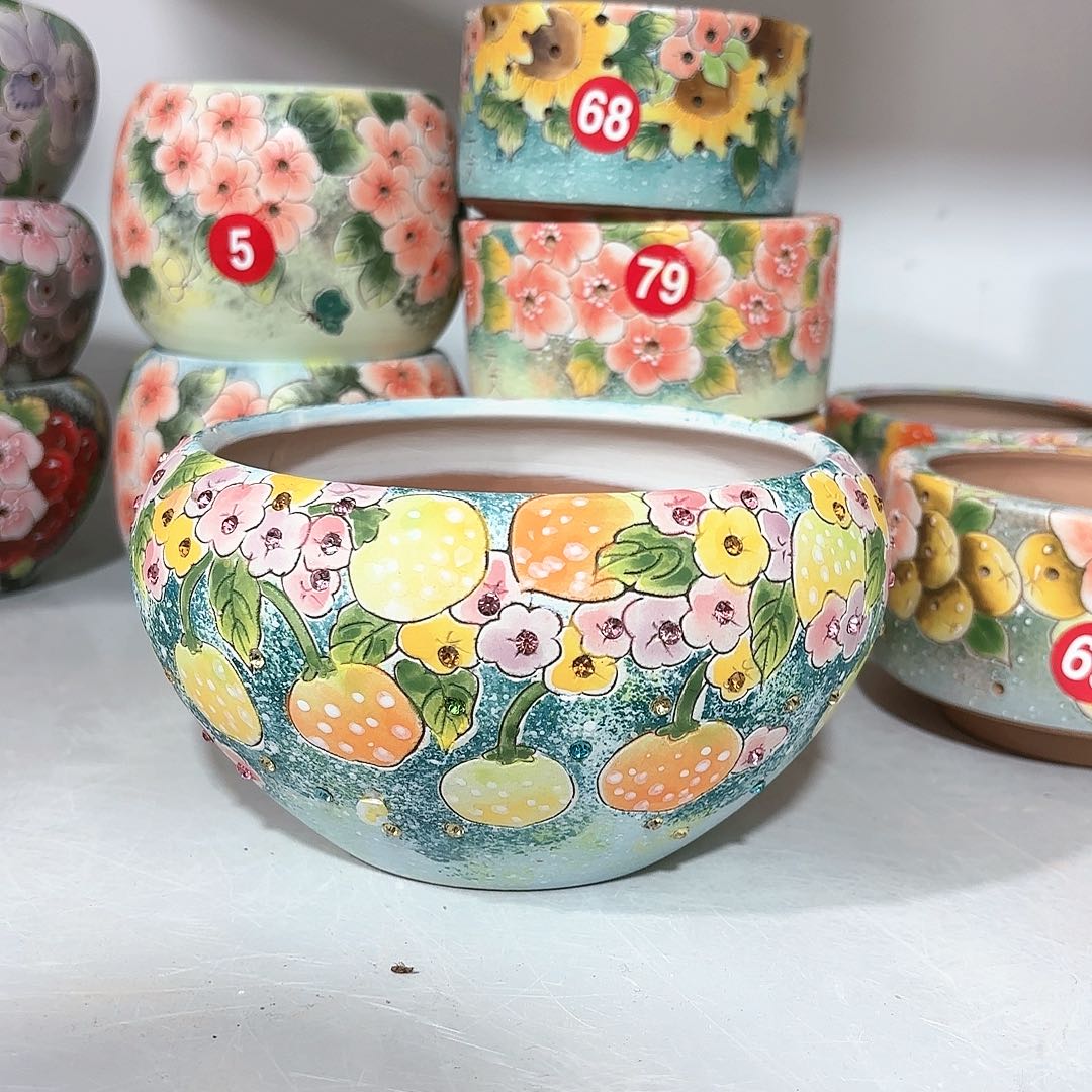 紫砂花盆手工花盆默认微瑕12/9