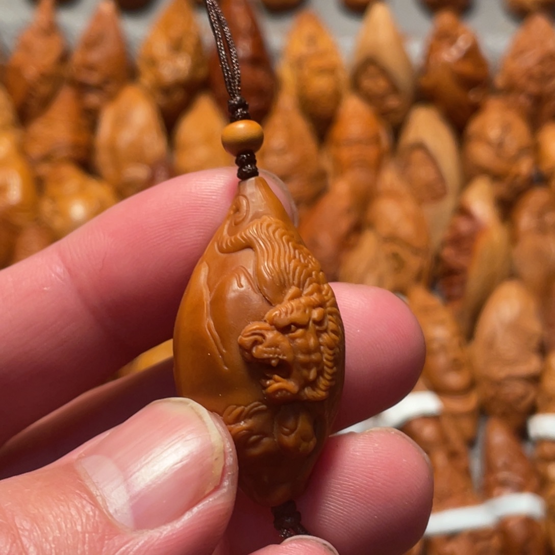 橄榄核手串/手链老虎