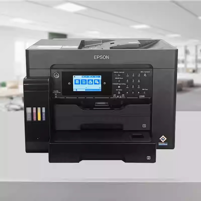 Epson/爱普生A3+彩色墨仓式原装墨仓4合1多功能打复印一体机
