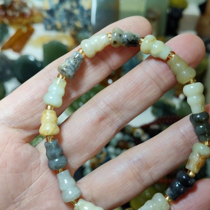 岫玉未镶嵌手串手串