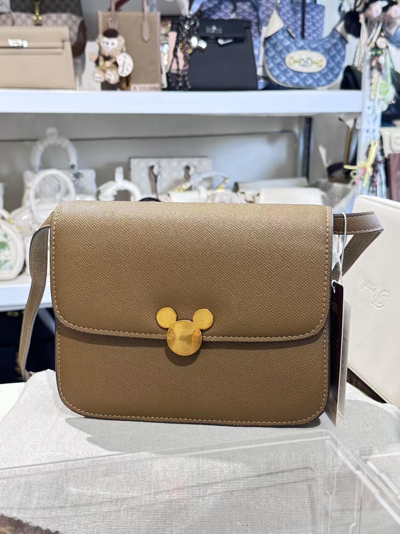 黄色单肩斜挎包包甜美风都市简约单肩款斜挎包时尚