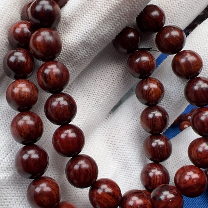 花梨木类红降10圆珠红肉满油单圈