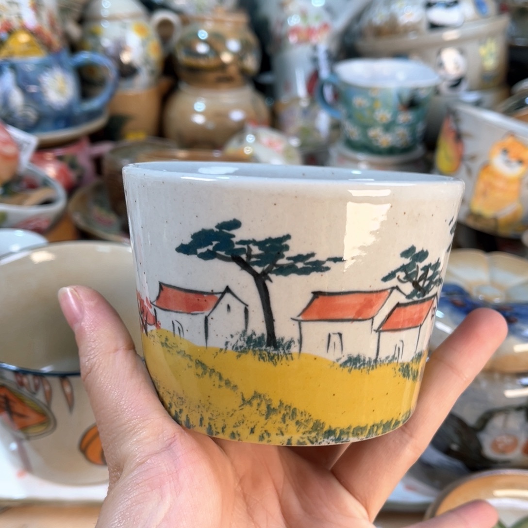 景德镇手工手绘杯