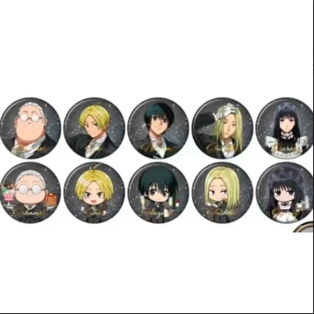 坂本日常cafe吧唧 盲盒徽章【默认代拆】