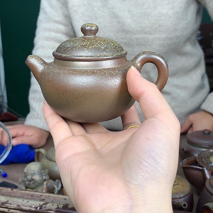 紫砂茶壶纯自然柴烧