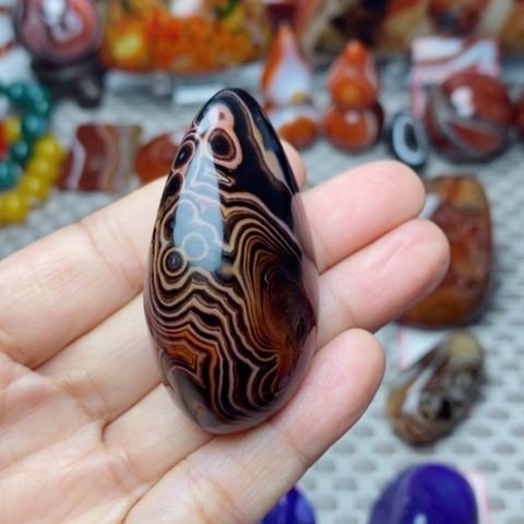 未镶嵌玛瑙/玉髓珠宝奇石安****）打孔不退不换