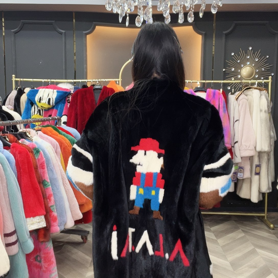 冬季新款时尚水貂