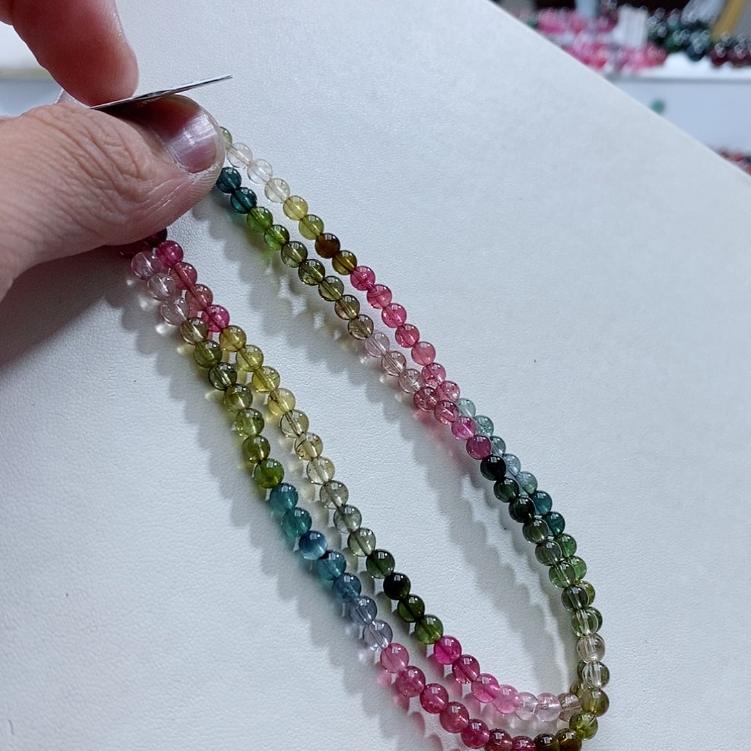 碧玺手链未镶嵌手链