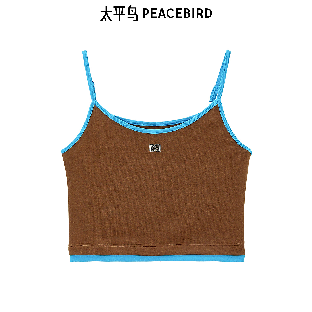 【赵老板专属】太平鸟女装秋季吊带背心A3CQE3104