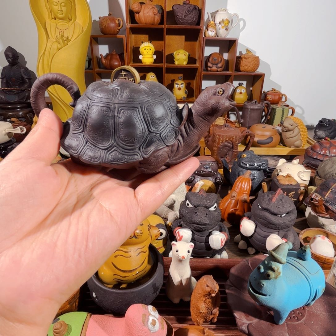 紫砂茶壶别****速纯手工制作过程非常