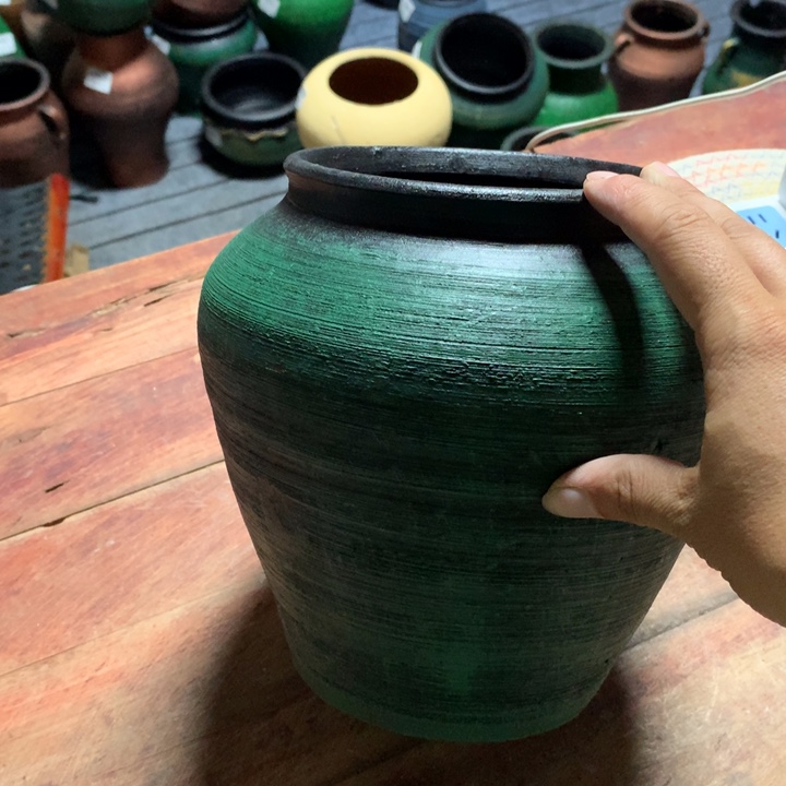 【闪购商品】微瑕土陶默认打孔高20口14