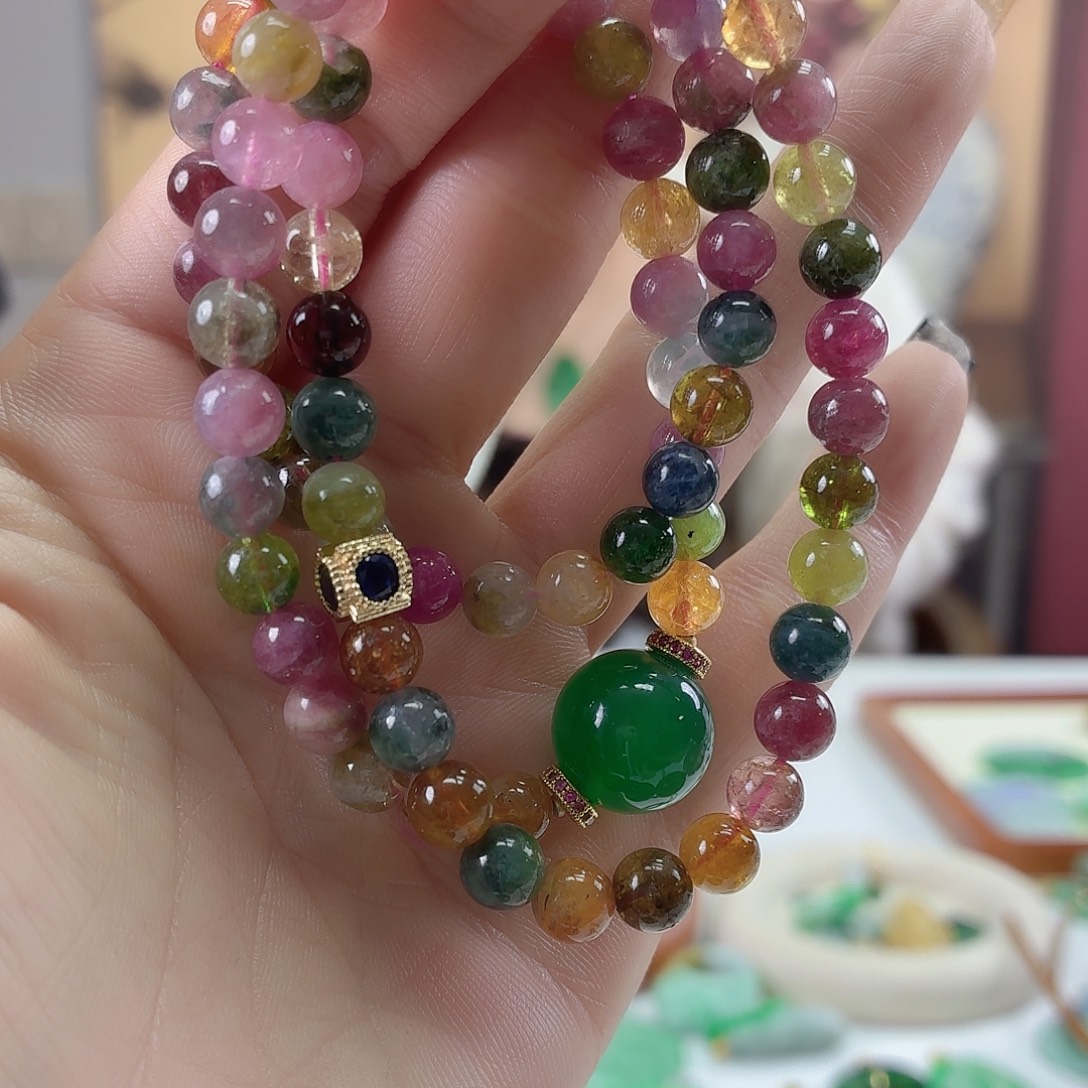 手链碧玺未镶嵌碧玺