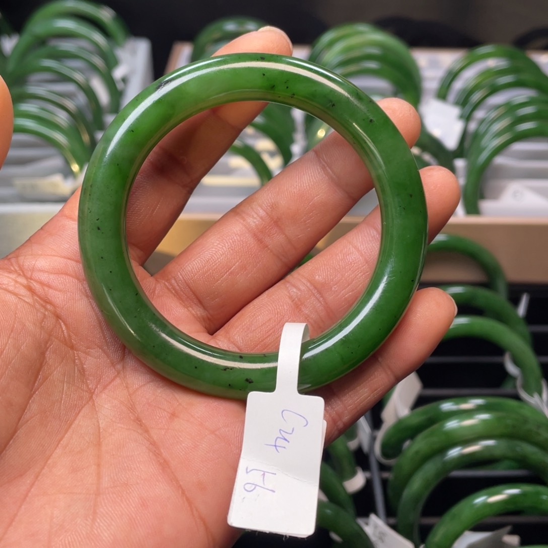 和田玉（碧玉）手镯未镶嵌❤️***