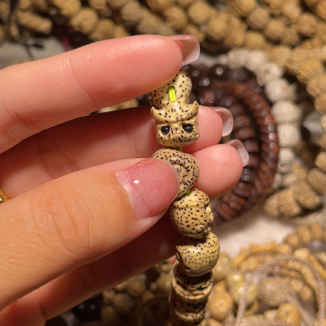 星月菩提吊坠牛仔呆单颗