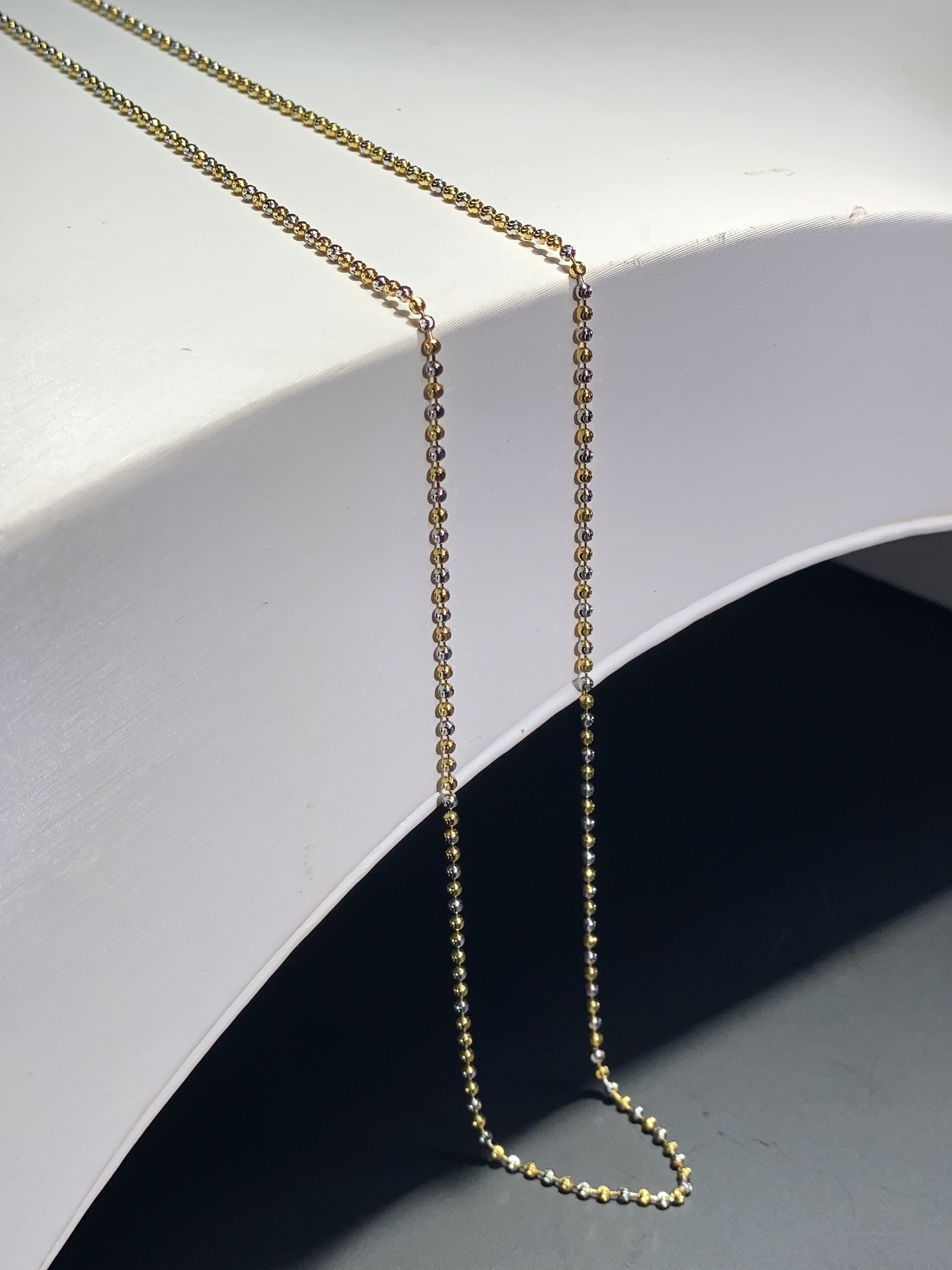 925银银制品 时尚简约素款S925银锁骨链 尺寸50cm 多样性发其一