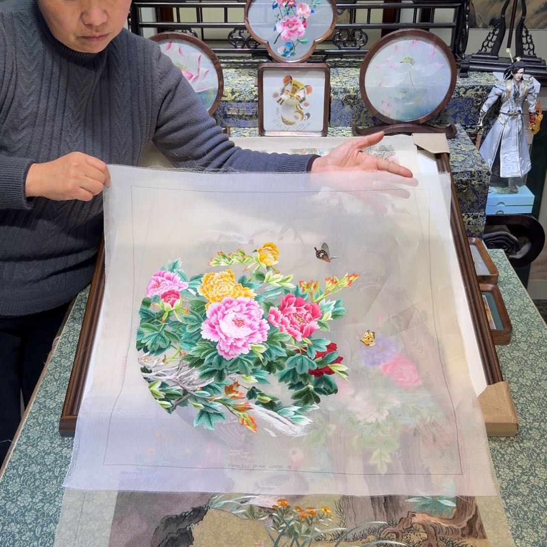 刺绣手工苏绣工艺精品