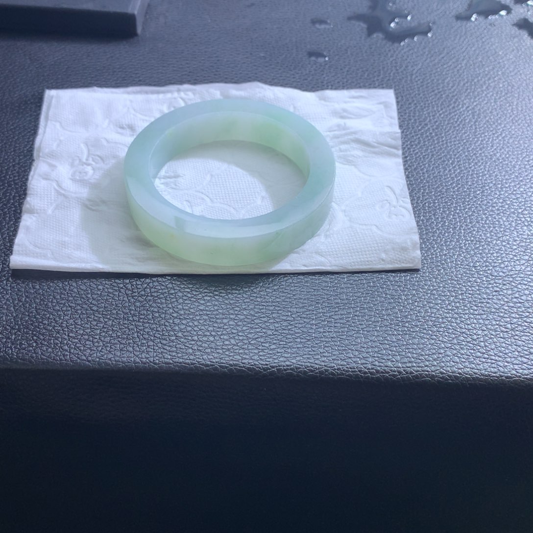 拖***拉定制翡翠未镶嵌翡翠手镯55