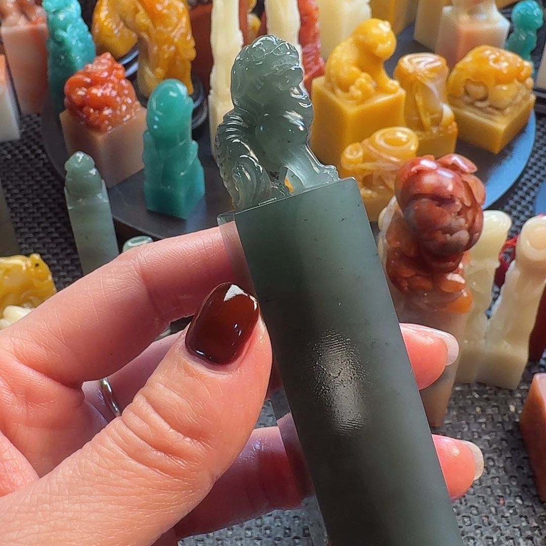 寿山石印石老挝石