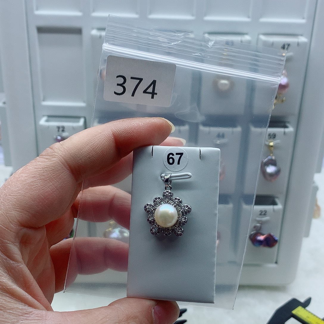 吊坠(不含链)合金淡水珍珠