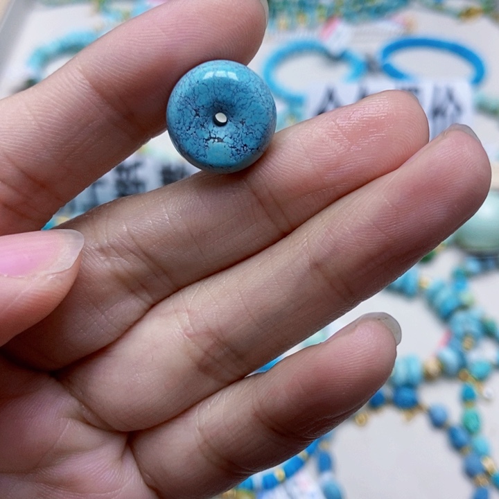 绿松石未镶嵌挂件89