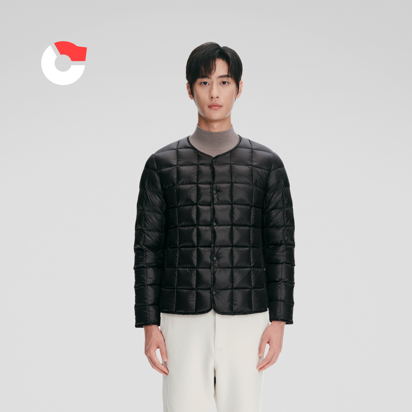 保姆鹅 男款羽绒服内胆都市休闲轻薄舒适上衣男士外套[NG2721]