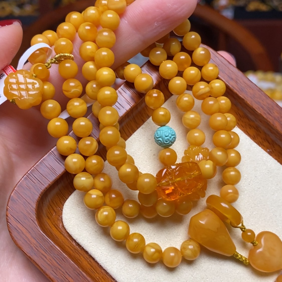 【闪购商品】蜜蜡手链未镶嵌手串